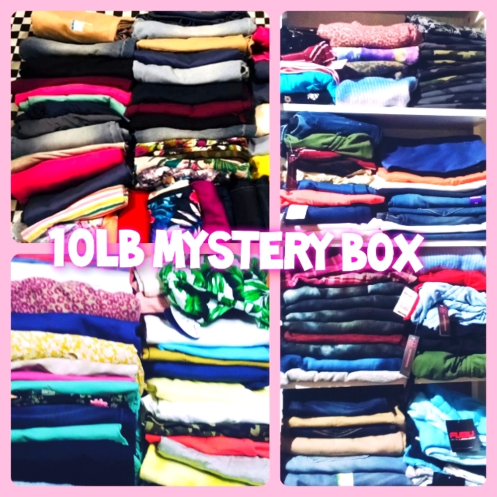 10 lb mystery box of women's clothes